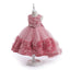 Spaghetti Straps Little Wedding Guest Tulle Unique A-line Flower Girl Dresses With Flower, FGS0042
