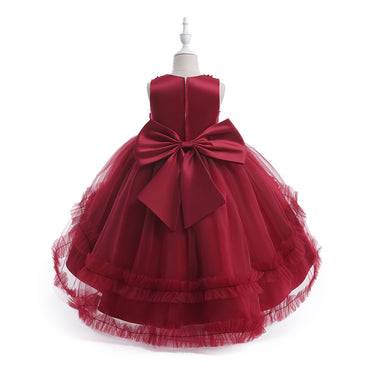 Spaghetti Straps Little Wedding Guest Tulle Unique A-line Flower Girl Dresses With Flower, FGS0044