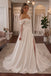 White Heavy Satin Sweetheart Corset Structured Bodice Ball Gown Wedding Dress With Sweep Train,SFWD0110