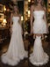 Ivory Strapless Tube Ruched Bodice Chiffon A Line Wedding Dress With Feather Hem Sweep Train,PD13860