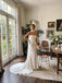 Ivory Strapless Sweetheart Ruched Bodice Satin Mermaid Wedding Dress With Detachable Neck Sash Train,PD13859