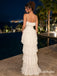 Ivory Satin Strapless Tube Top Ball Gown With Structured Corset Bodice & Voluminous A-Line Skirt, PD13885