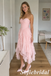 Elegant Chiffon Sweetheart Ruffled Midi Homecoming Dress, HD0334