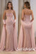 Blush Pink Crystal Mermaid Gown With Beading, PD01285