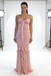 Elegant Chiffon Sweetheart Sleeveless Side Slit Mermaid Maxi Prom Dress/Graduation Dresses With Ruffles, PD01196