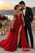 Elegant Red Tulle Strapless Boned Corset Ball Gown With Voluminous Pleated Dress,PD1338