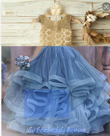 Private Custom Flower Girl Dress