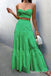 Sexy Sweetheart Two Pieces Sleeveless A-Line Long Prom Dresses, PD0891