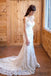 Sweetheart Backless Full Lace Wedding Dresses With Train, WD0472