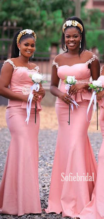 Sexy Spaghetti Straps Mermaid Cheap Bridesmaid Dresses,SFWG00341