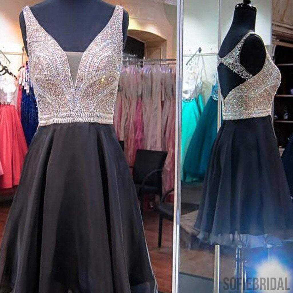 Gorgeous sparkly unique casual cocktail homecoming prom gown dresses, SF0072