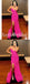Sexy Special Fabric Spaghetti Straps V-Neck Sleeveless Side Slit Mermaid Long Prom Dresses,SFPD0634