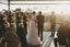 Simple Design Scoop Neck Long Sleeve Long A-line Tulle Wedding Dresses, WD0196