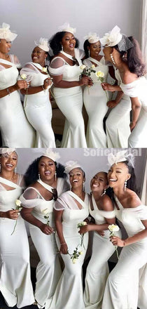 Simple Mermaid Long Bridesmaid Dresses Online,SFWG00378