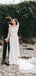 Sexy Straight Mermaid Long Sleeve Wedding Dresses Online,SFWD0034