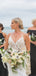 Spahgetti Straps Lace Mermaid Floor-length Long Wedding Dresses Online,SFWD0037
