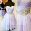 Short lilac sweetheart sparkly evening party graduation homecoming prom gowns dress,BD00180