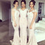 Charming Off Shoulder Sweet Heart Lace Sexy Mermaid Impressive Long Wedding Party Dresses, WG194