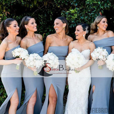 Convertible Jersey Bridesmaid Dresses, Popular Bridesmaid Dresses, Long Bridesmaid Dresses, PD0592