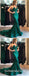 Elegant Satin V-Neck Sleeveless Mermaid Long Prom Dresses ,SFPD0270