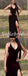 Sexy Velvet Spaghetti Straps V-Neck Sleeveless Side Slit Mermaid Long Prom Dresses,PD0773
