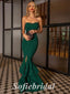 Sexy Special fabric Sweetheart Sleeveless Side Slit MermaidLong Prom Dresses, PD0859