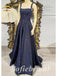 Sexy Shiny Sequin Spaghetti Straps Sleeveless A-Line Long Prom Dresses,PD0796