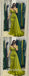 Elegant Satin Long Sleeve Side Slit Mermaid Long Prom Dresses With Pleats ,SFPD0376