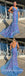 Sexy Special Fabric Spaghetti Straps V-Neck Sleeveless Open Back Mermaid Long Prom Dresses,SFPD0491