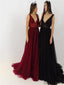V-neck Tulle Prom Dresses, Beaded Sequin Prom Dresses, Popular Prom Dresses, Prom Dresses, PD0615