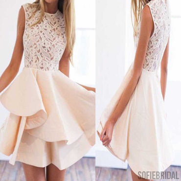 New Arrival lace unique style lovely homecoming prom dress,BD0026