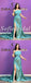 Sexy Satin Sleeveless Side Slit Mermaid Long Prom Dresses, PD0862