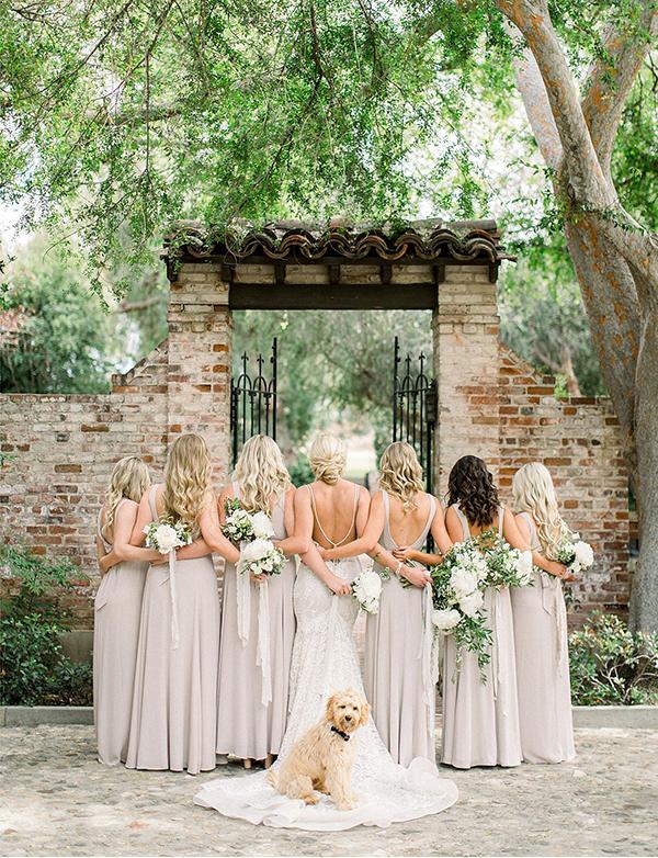 Simple V-Neck Chiffon Backless Long Light Grey Bridesmaid Dress, PD097 SofieBridal Simple V-Neck Chiffon Backless Long Light Grey Bridesmaid Dress, PD097 SofieBridal