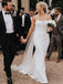 Elegant Straight Mermaid Long Wedding Dresses Online,SFWD0042