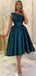 Popular One-shoulder A-line Homecoming Dresses,SF0037