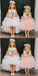 Round Neckline Hi-line Tulle Pixie Tutu Dresses, Cheap Flower Girl Dresses, FG015