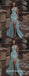 Sexy Sweetheart Sleeveless Mermaid Side Slit Long Prom Dresses,SFPD0329