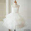 Lovely Ivory Tulle Lace Flower Girl Dresses, Ballet Dresses, Little Girl Dresses, FG072