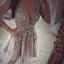Grey gorgeous v-neck sexy unique formal homecoming prom gown dresses, SF0075