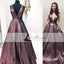 V-neck A-line Gorgeous, Elegant Prom Dresses, Affordable Prom Dresses, Prom Dresses, PD0434