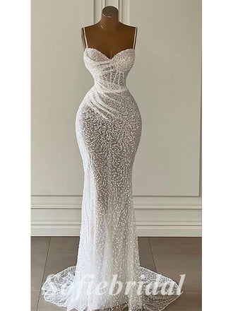 Sexy Tulle And Sequin Lace One Shoulder V-Neck Sleeveless Side Slit Mermaid Long Prom Dresses, PD0869 Sexy Tulle And Sequin Lace One Shoulder V-Neck Sleeveless Side Slit Mermaid Long Prom Dresses, PD0869
