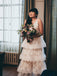 Newest Spaghetti StrapsTulle Simple Elegant A-line Wedding Dresses, WD0221