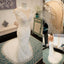 New Arrival V-neck Lace Beaded Long Mermaid Elegant Wedding Dresses, WD0207