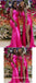 Sexy Soft Satin Spaghetti Straps Side Slit Mermaid Floor Length Bridesmaid Dressses, SFWG00447