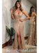 Sexy Sequin Spaghetti Straps V-Neck Split Mermaid Long Floor Length Prom Dresses,SFPD0249