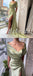 Sexy Satin Sleeveless Side Slit Mermaid Long Prom Dresses,SFPD0739