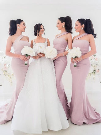 Popular Mermaid Simple Long Bridesmaid Dresses Online,SFWG00389