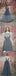 Charming V-Back Tulle Rhinestone Beaded Long Prom Dresses, PD0140