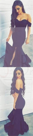 Off shoulder Prom Dresses, Mermaid Prom Dresses, Side Slit Prom Dresses, Sexy Prom Dresses, Party Dresses, Cocktail Prom Dresses, Evening Dresses, Long Prom Dress, Prom Dresses Online, PD0168