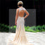 Sparkle Rhinestone Open Back Prom Dresses, Popular Sexy Mermaid Prom Dresses